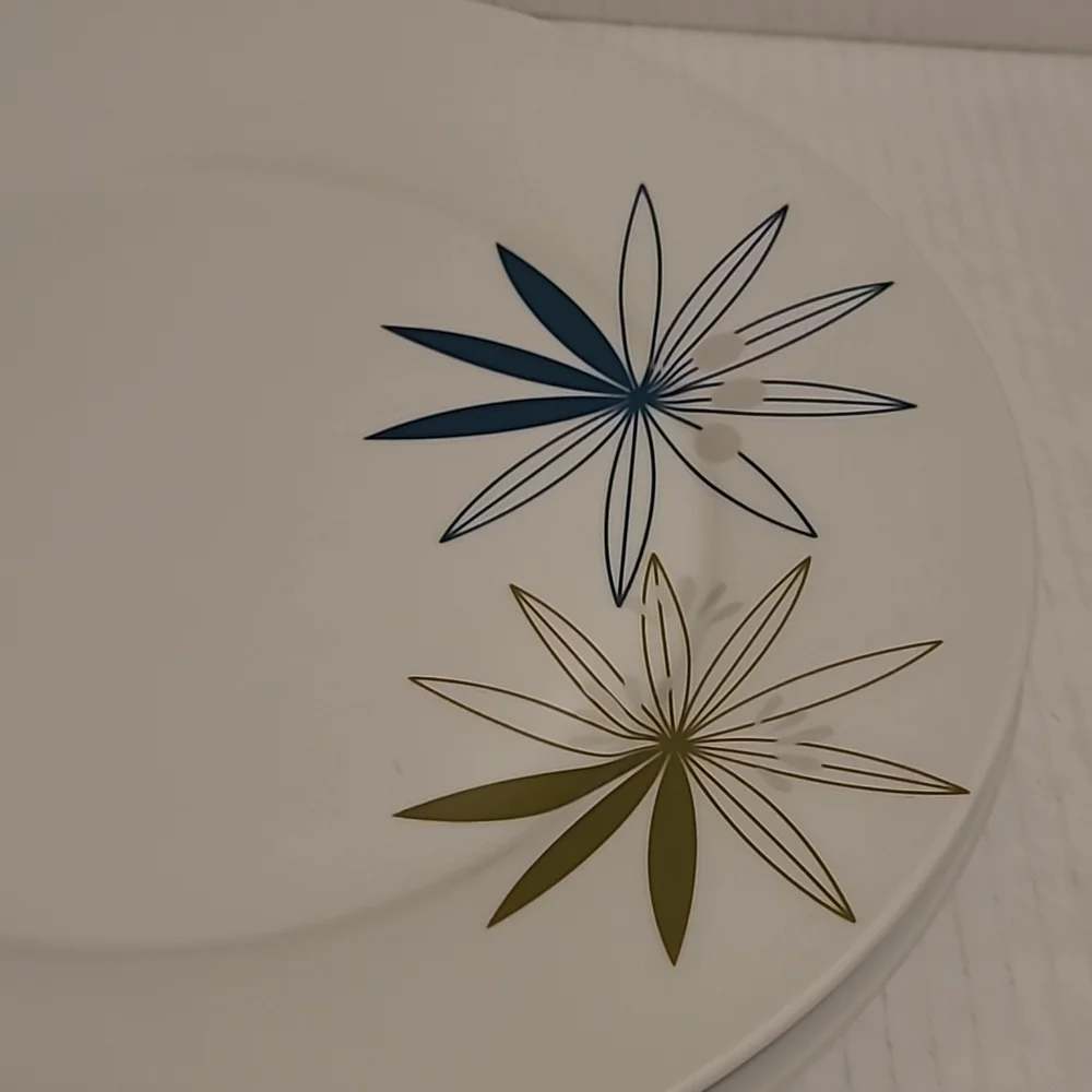 Pair of Pier 1 Kui Hua Plates